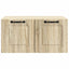 Væghængt TV-skab Sonoma-eg 59,5 x 41 x 30 cm Konstrueret træ
