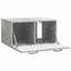 Væghængt TV-skab Betongrå 59,5 x 41 x 30 cm Konstrueret træ