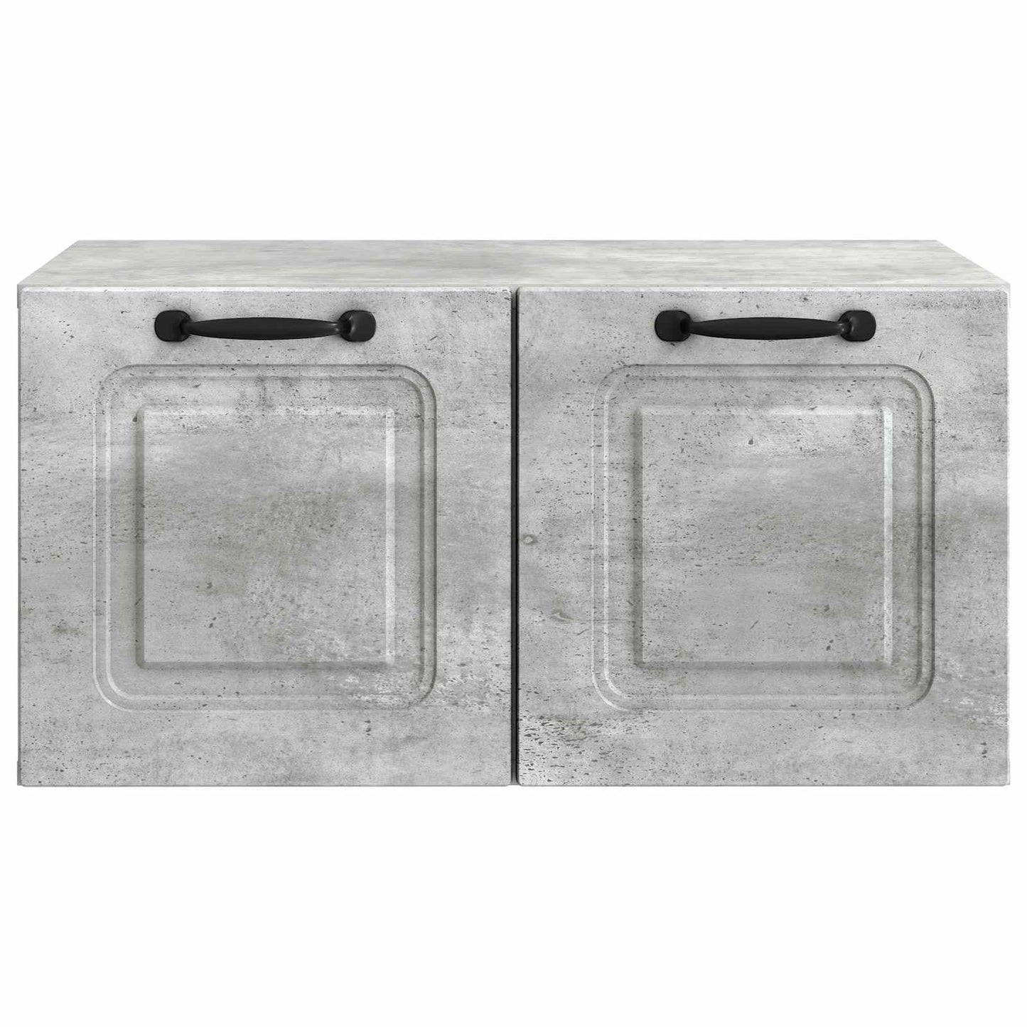 Væghængt TV-skab Betongrå 59,5 x 41 x 30 cm Konstrueret træ