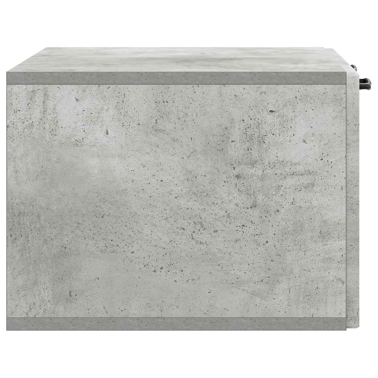 Væghængt TV-skab Betongrå 59,5 x 41 x 30 cm Konstrueret træ