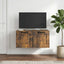 Væghængt TV-skab Røget eg 59,5 x 41 x 30 cm Konstrueret træ