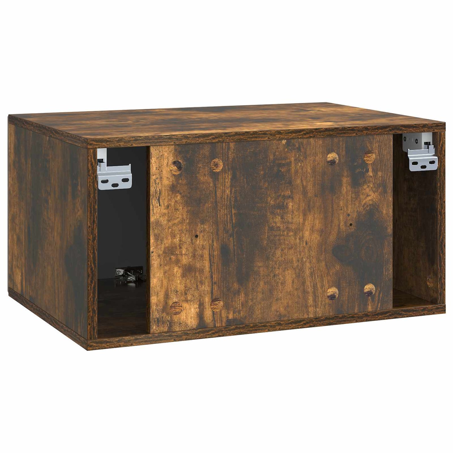 Væghængt TV-skab Røget eg 59,5 x 41 x 30 cm Konstrueret træ