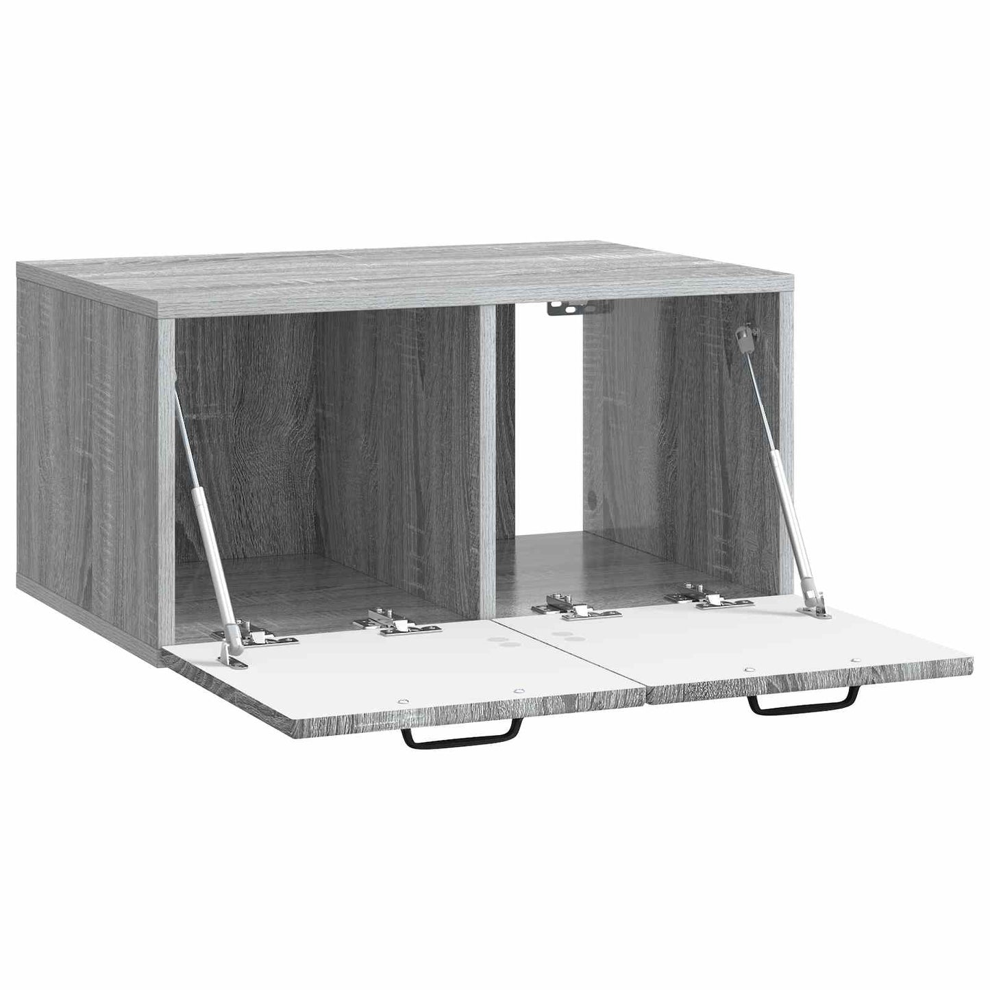 Væghængt TV-skab Vægmonteret Grå sonoma-eg 59,5 x 41 x 30 cm