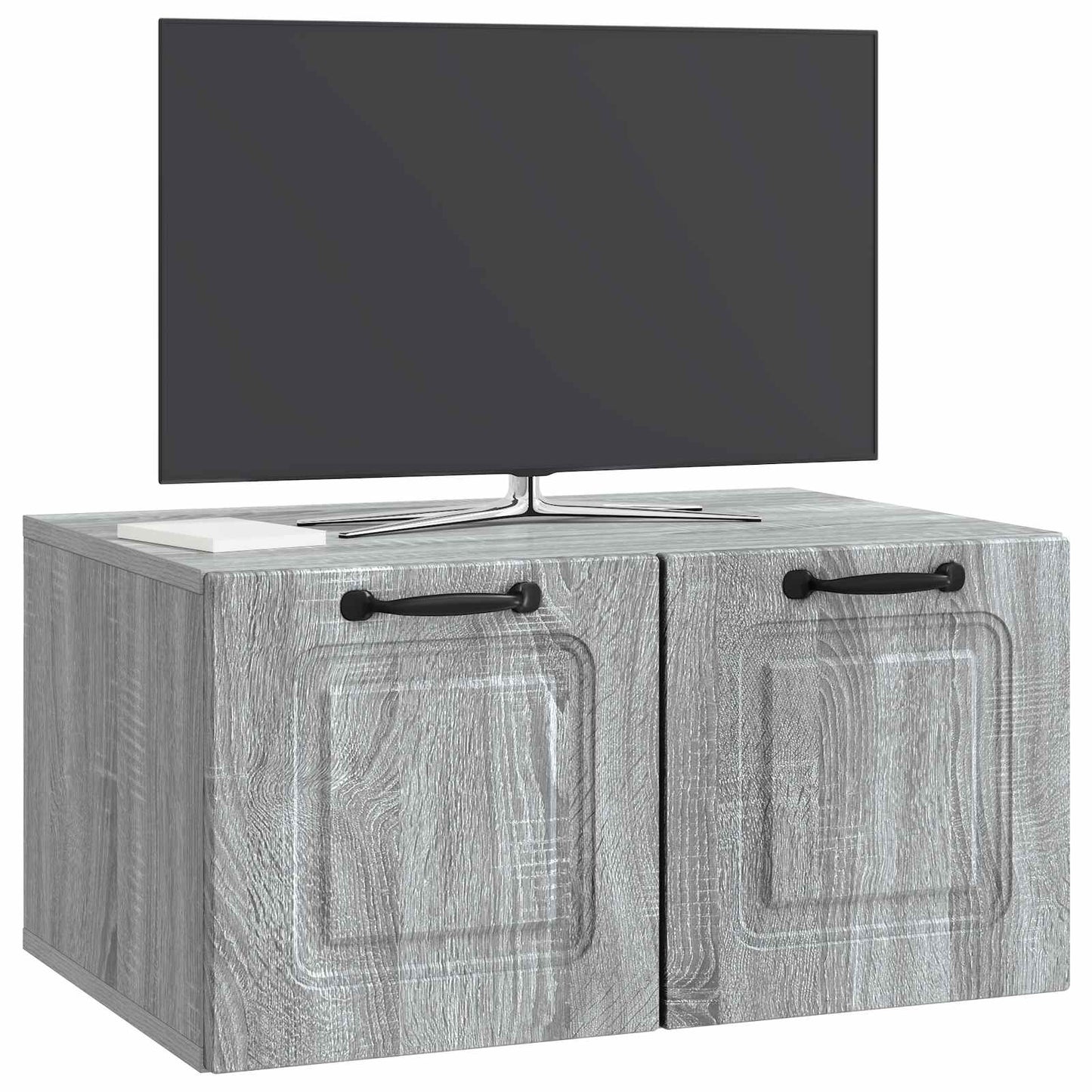 Væghængt TV-skab Vægmonteret Grå sonoma-eg 59,5 x 41 x 30 cm