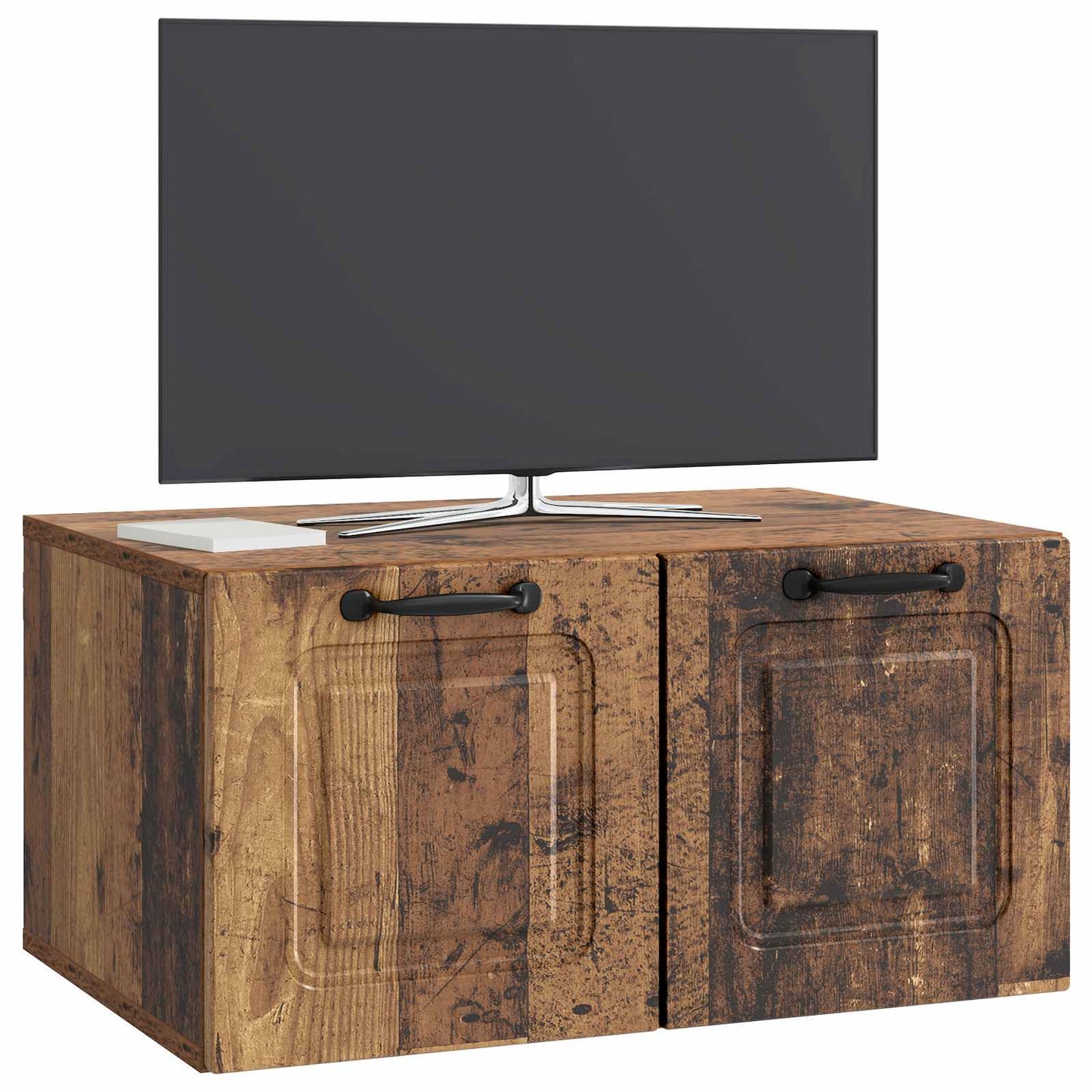 Væghængt TV-skab Gammelt træ 59,5 x 41 x 30 cm Konstrueret træ