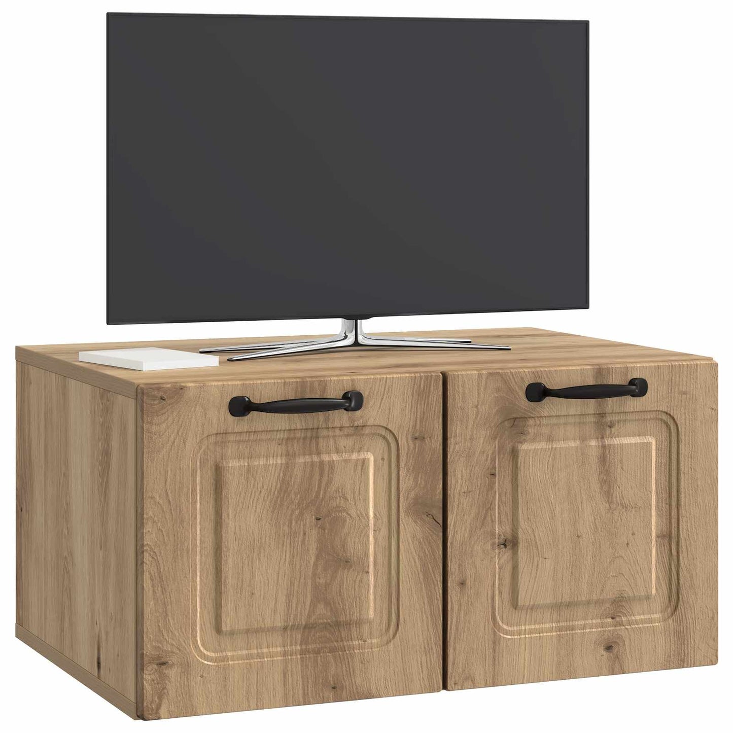 Væghængt TV-skab 59,5 x 41 x 30 cm Artisan-eg Konstrueret træ