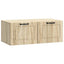 Væghængt TV-skab Sonoma-eg 78,5 x 41 x 30 cm Konstrueret træ