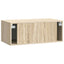Væghængt TV-skab Sonoma-eg 78,5 x 41 x 30 cm Konstrueret træ