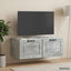 Væghængt TV-skab Betongrå 78,5 x 41 x 30 cm Konstrueret træ
