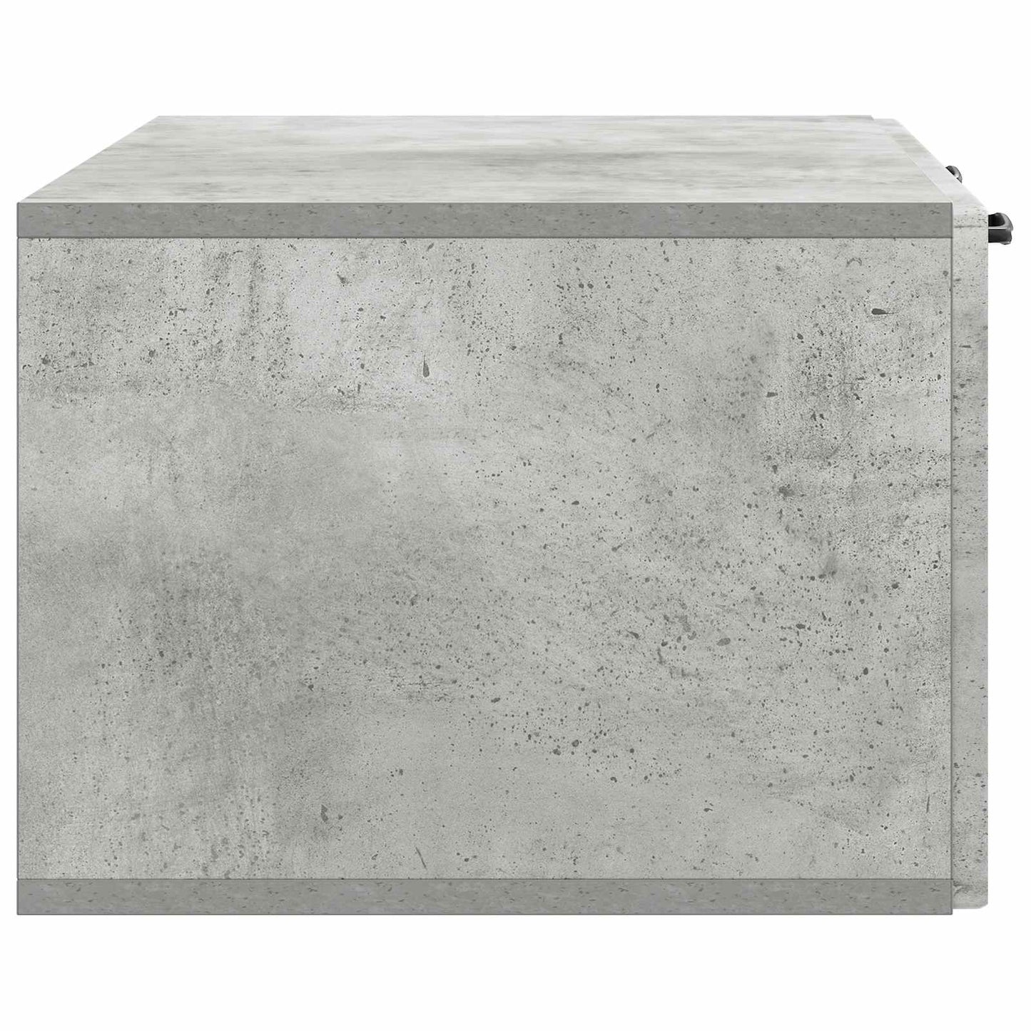 Væghængt TV-skab Betongrå 78,5 x 41 x 30 cm Konstrueret træ