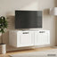 Væghængt TV-skab Vægmonteret Hvid højglans 78,5 x 41 x 30 cm