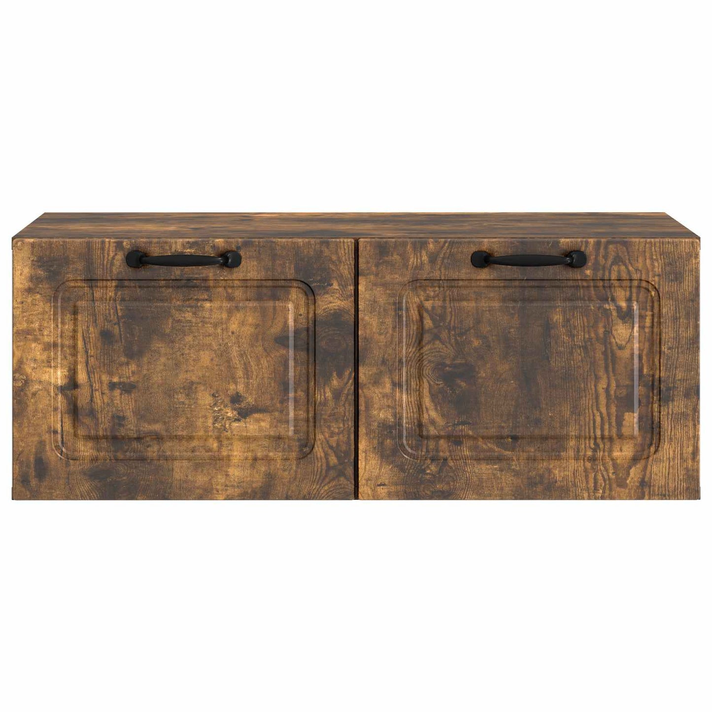 Væghængt TV-skab Røget eg 78,5 x 41 x 30 cm Konstrueret træ