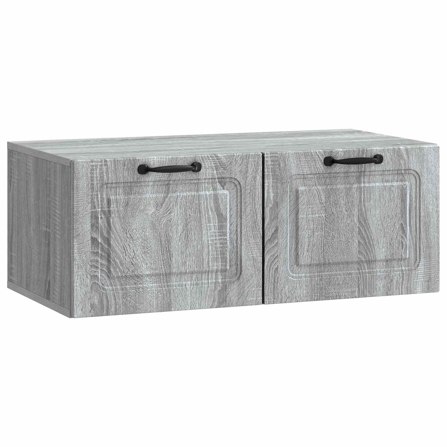 Væghængt TV-skab Vægmonteret Grå sonoma-eg 78,5 x 41 x 30 cm