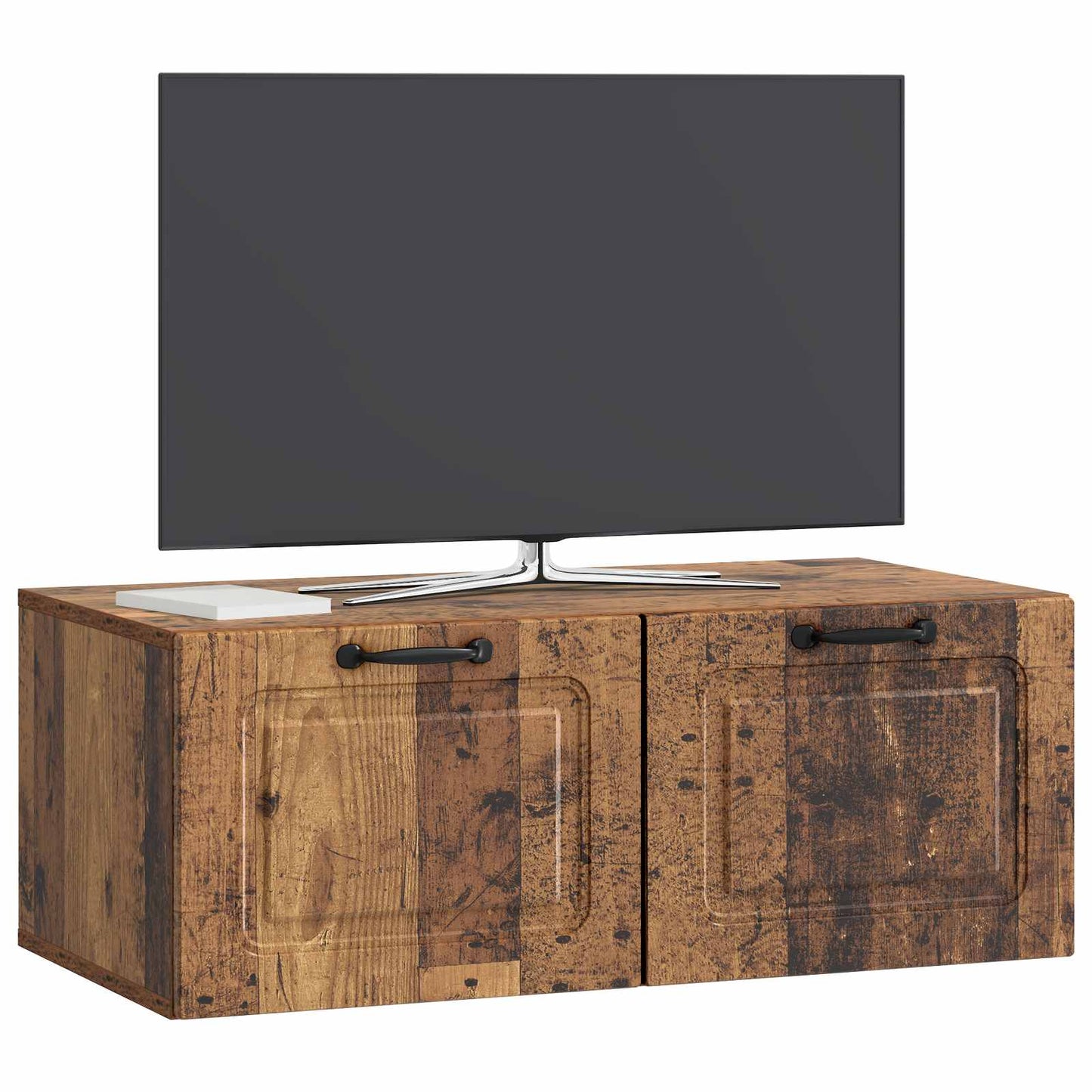 Væghængt TV-skab Gammelt træ 78,5 x 41 x 30 cm Konstrueret træ