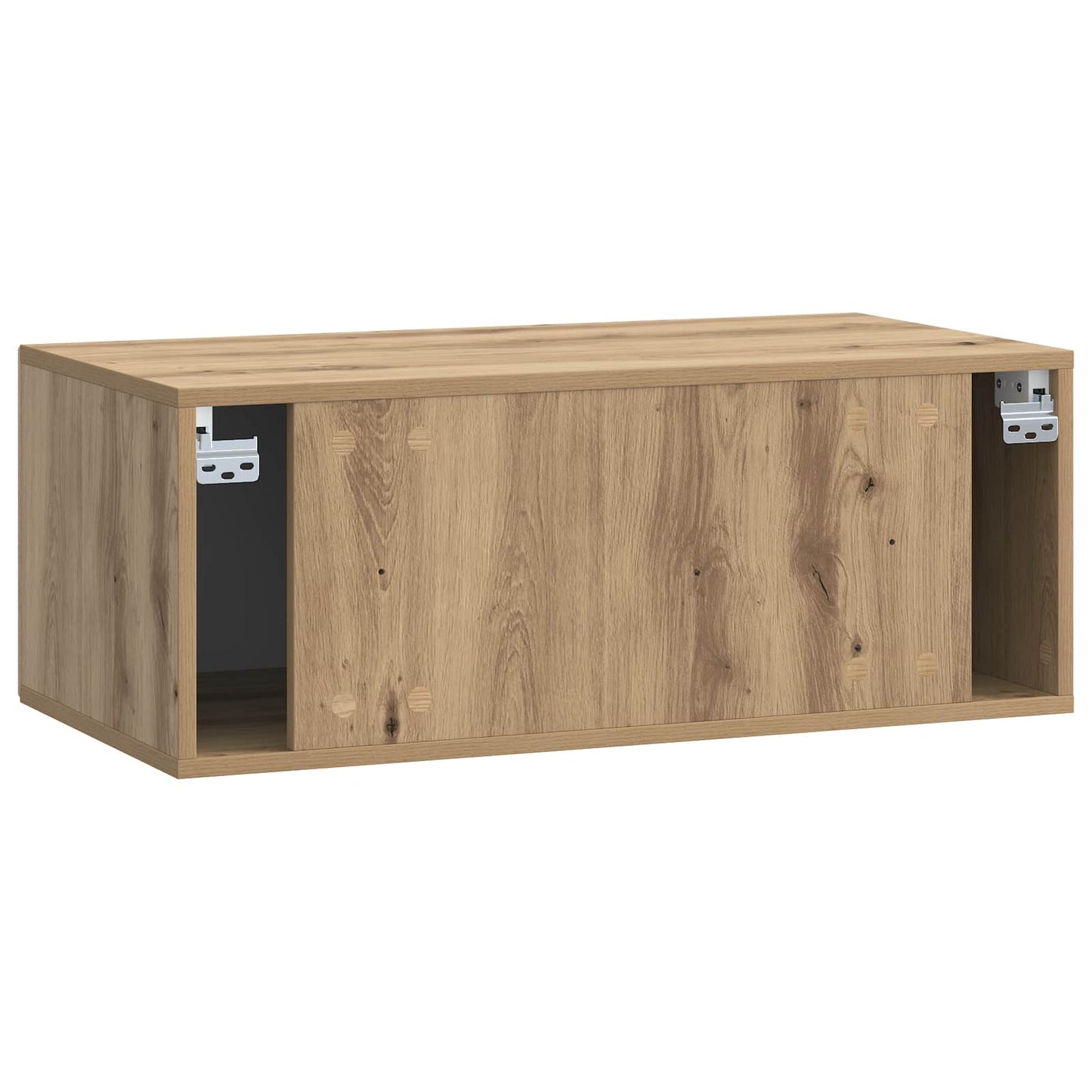 Væghængt TV-skab 78,5 x 41 x 30 cm Artisan-eg Konstrueret træ