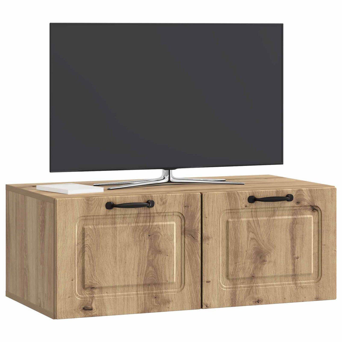 Væghængt TV-skab 78,5 x 41 x 30 cm Artisan-eg Konstrueret træ