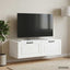 Væghængt TV-skab Hvid 98 x 41 x 30 cm Konstrueret træ