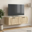 Væghængt TV-skab Sonoma-eg 98 x 41 x 30 cm Konstrueret træ