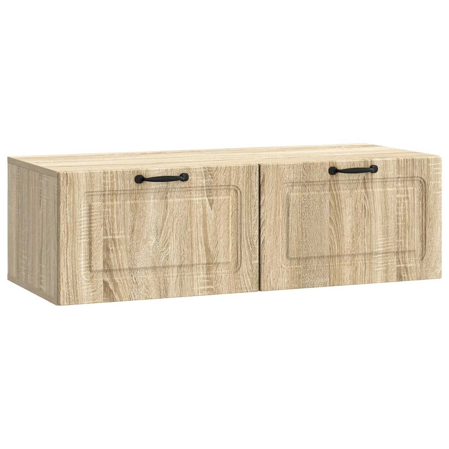 Væghængt TV-skab Sonoma-eg 98 x 41 x 30 cm Konstrueret træ