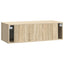 Væghængt TV-skab Sonoma-eg 98 x 41 x 30 cm Konstrueret træ