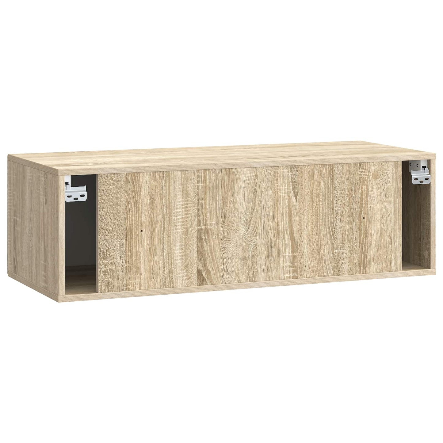 Væghængt TV-skab Sonoma-eg 98 x 41 x 30 cm Konstrueret træ
