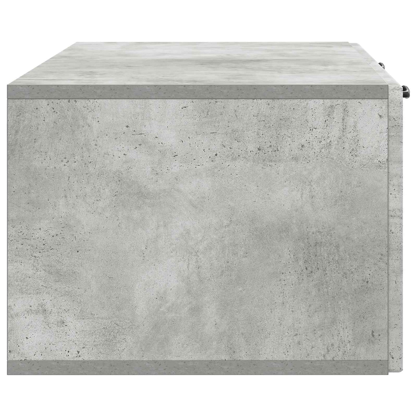 Væghængt TV-skab Betongrå 98 x 41 x 30 cm Konstrueret træ