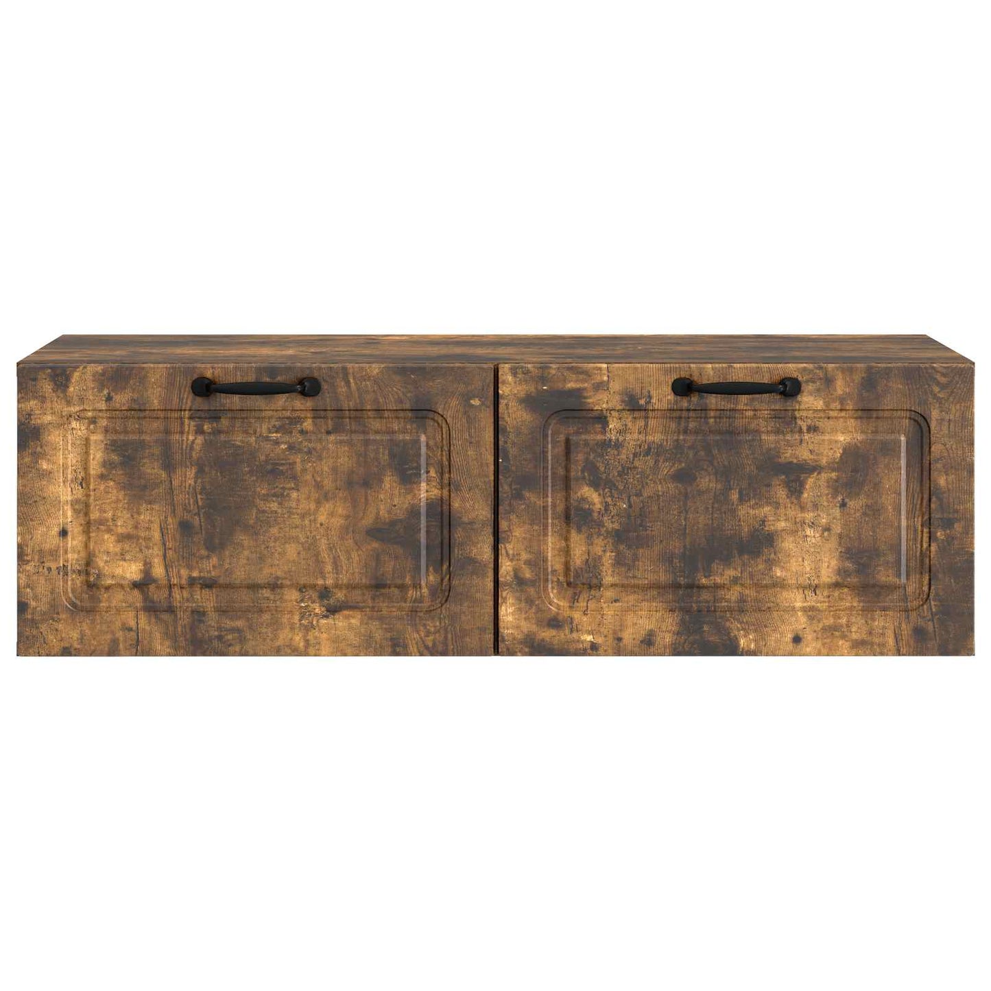 Væghængt TV-skab Røget eg 98 x 41 x 30 cm Konstrueret træ