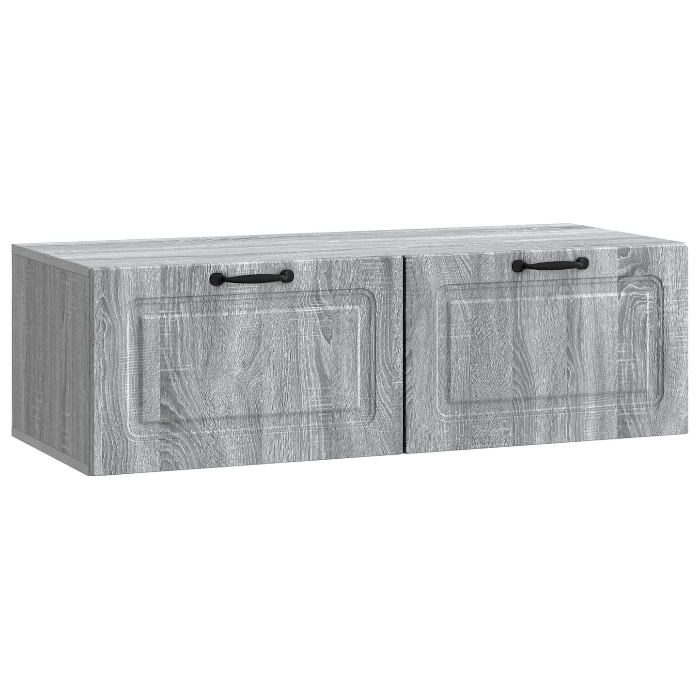 Væghængt TV-skab Grå sonoma-eg 98 x 41 x 30 cm Konstrueret træ