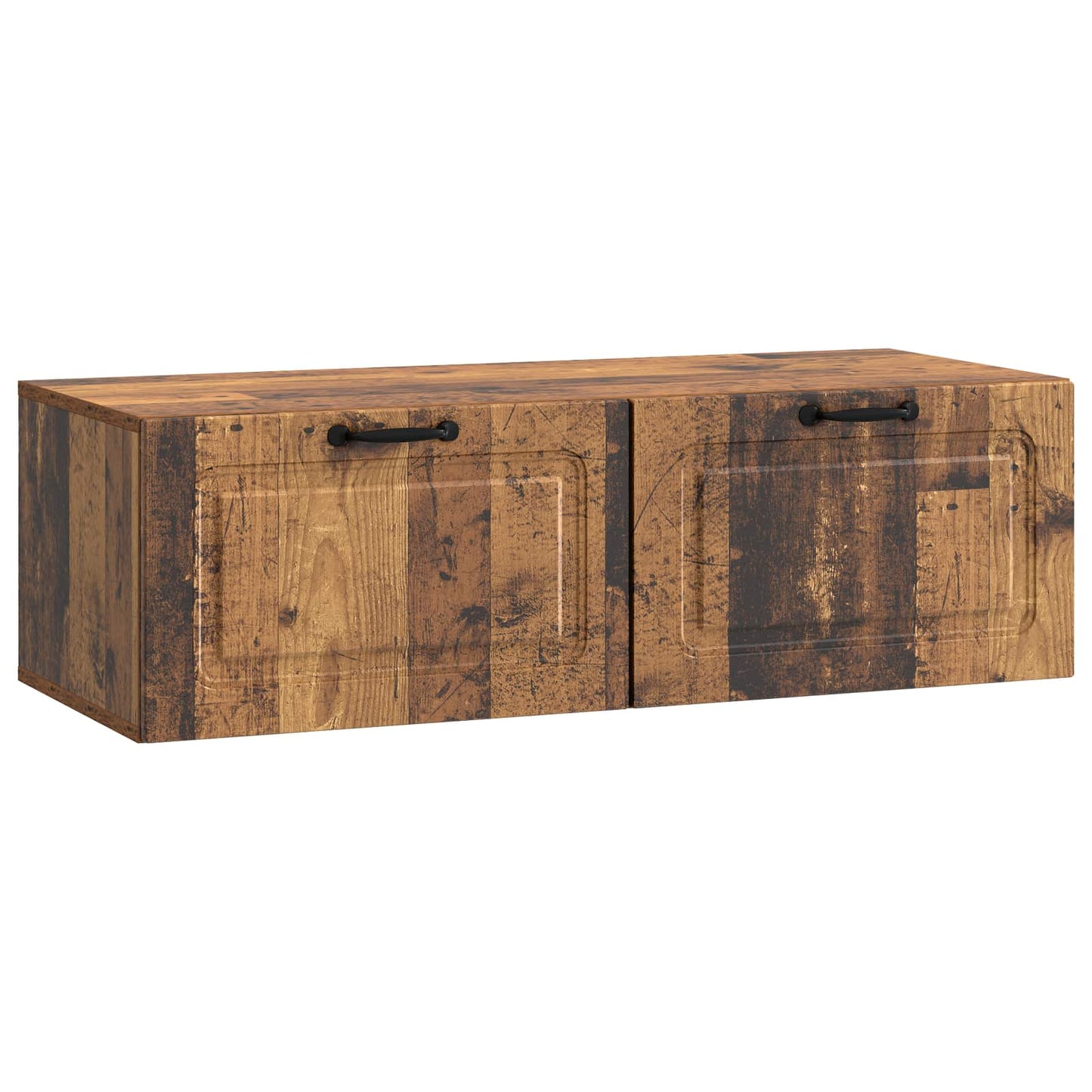 Væghængt TV-skab Gammelt træ 98 x 41 x 30 cm Konstrueret træ