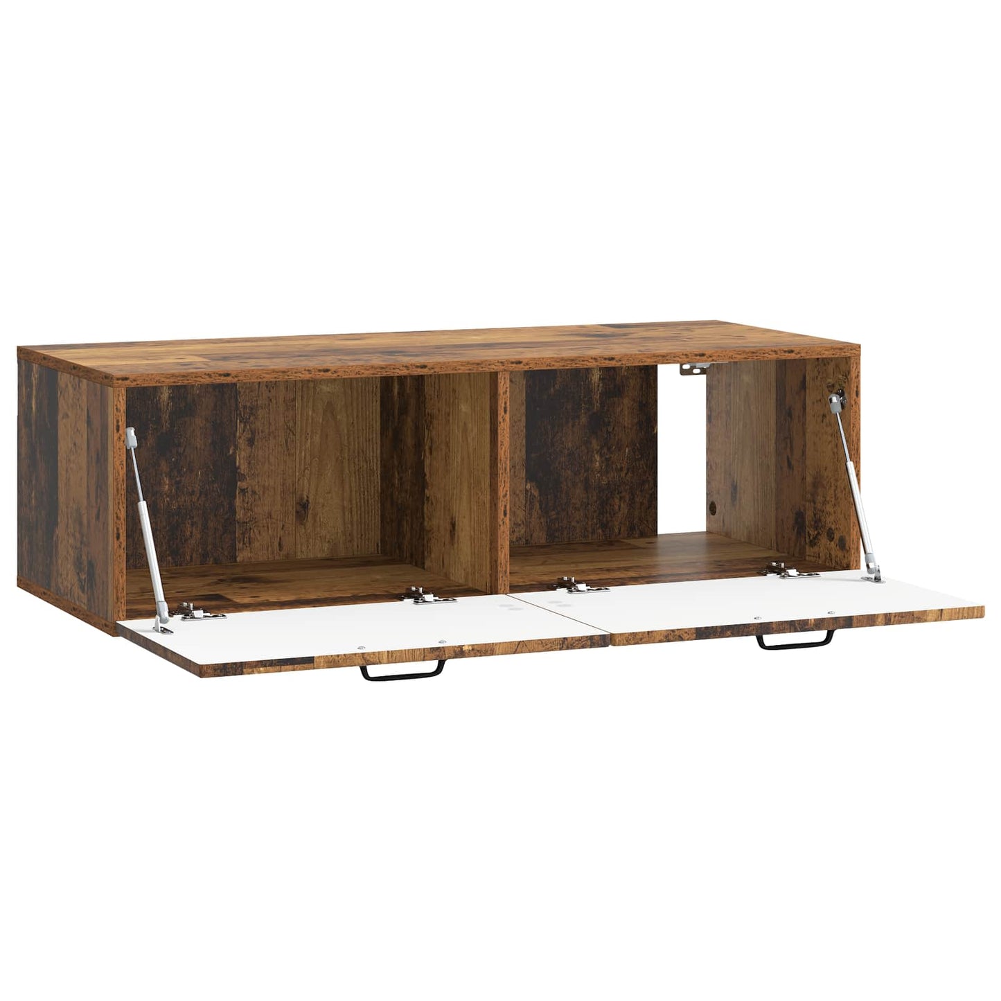 Væghængt TV-skab Gammelt træ 98 x 41 x 30 cm Konstrueret træ