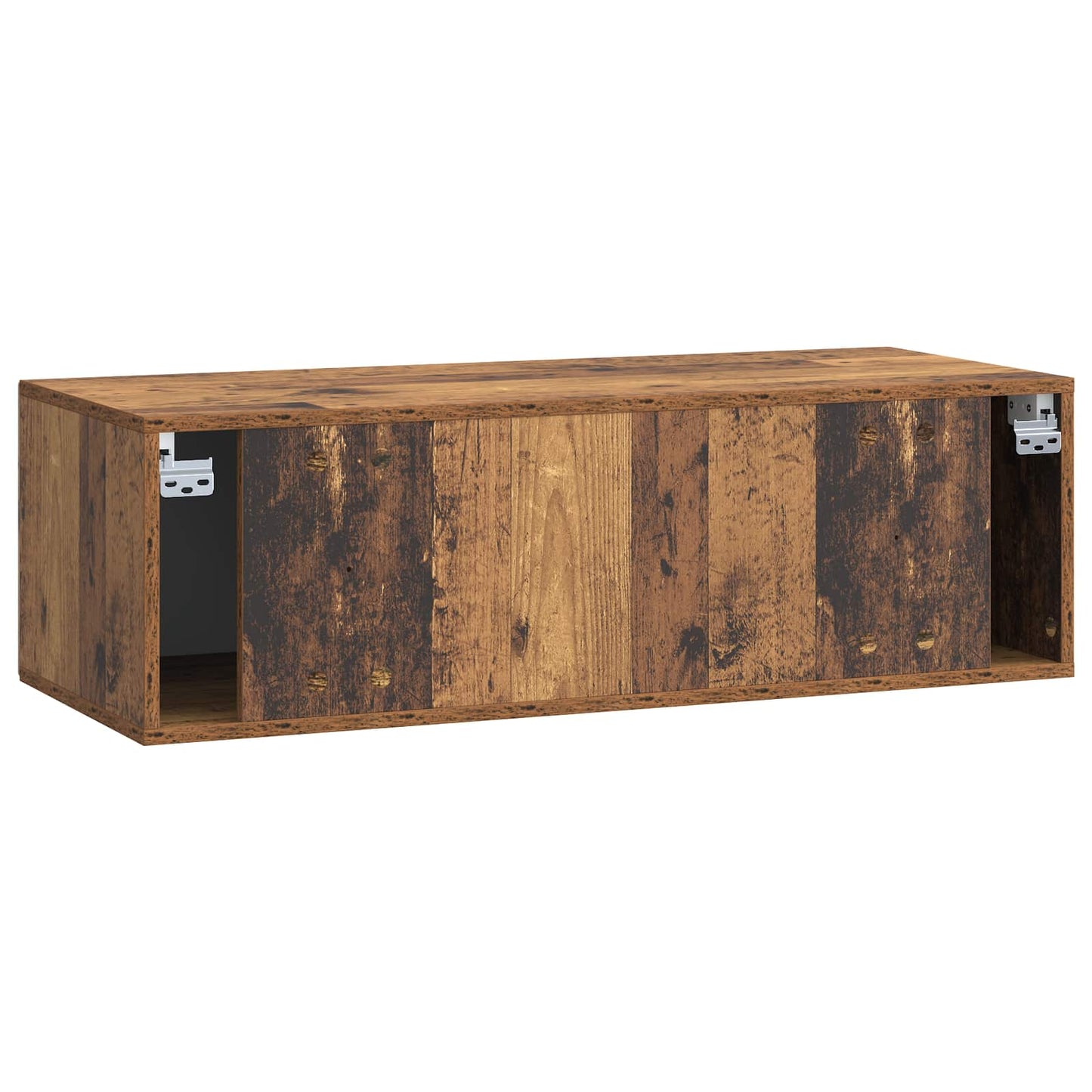 Væghængt TV-skab Gammelt træ 98 x 41 x 30 cm Konstrueret træ