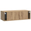 Væghængt TV-skab Artisan-eg 98 x 41 x 30 cm Konstrueret træ