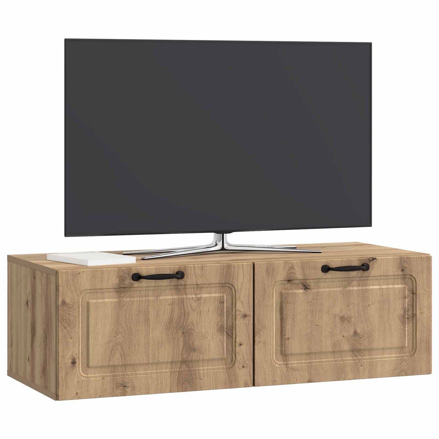 Væghængt TV-skab Artisan-eg 98 x 41 x 30 cm Konstrueret træ