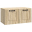 Væghængt TV-skab Sonoma-eg 59,5 x 31 x 30 cm Konstrueret træ
