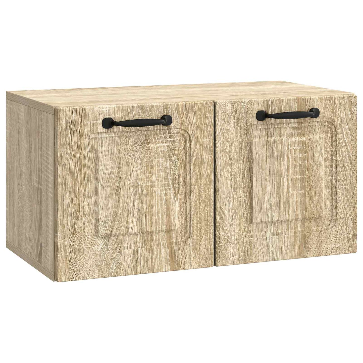 Væghængt TV-skab Sonoma-eg 59,5 x 31 x 30 cm Konstrueret træ