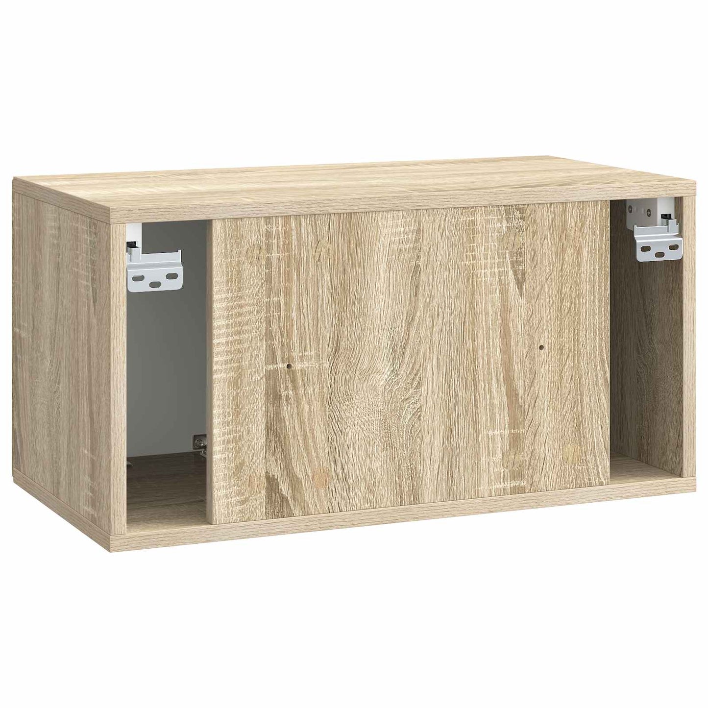Væghængt TV-skab Sonoma-eg 59,5 x 31 x 30 cm Konstrueret træ