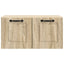 Væghængt TV-skab Sonoma-eg 59,5 x 31 x 30 cm Konstrueret træ