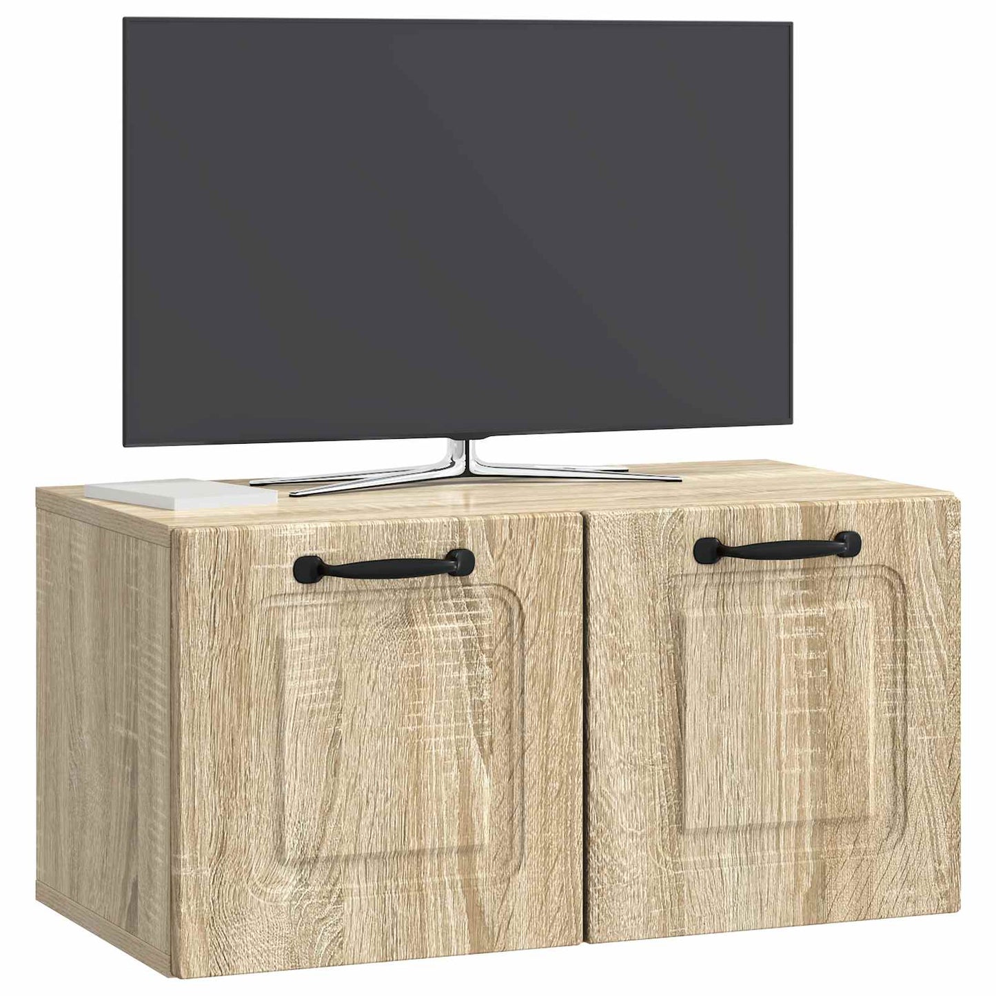 Væghængt TV-skab Sonoma-eg 59,5 x 31 x 30 cm Konstrueret træ