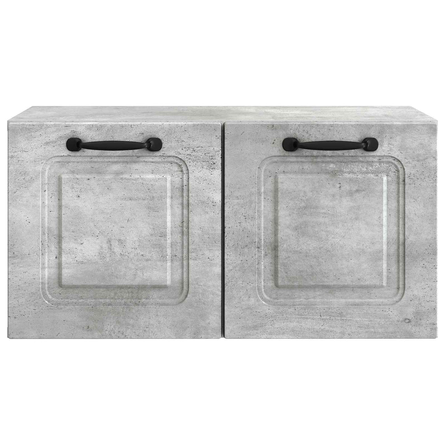 Væghængt TV-skab Betongrå 59,5 x 31 x 30 cm Konstrueret træ