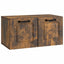 Væghængt TV-skab Røget eg 59,5 x 31 x 30 cm Konstrueret træ