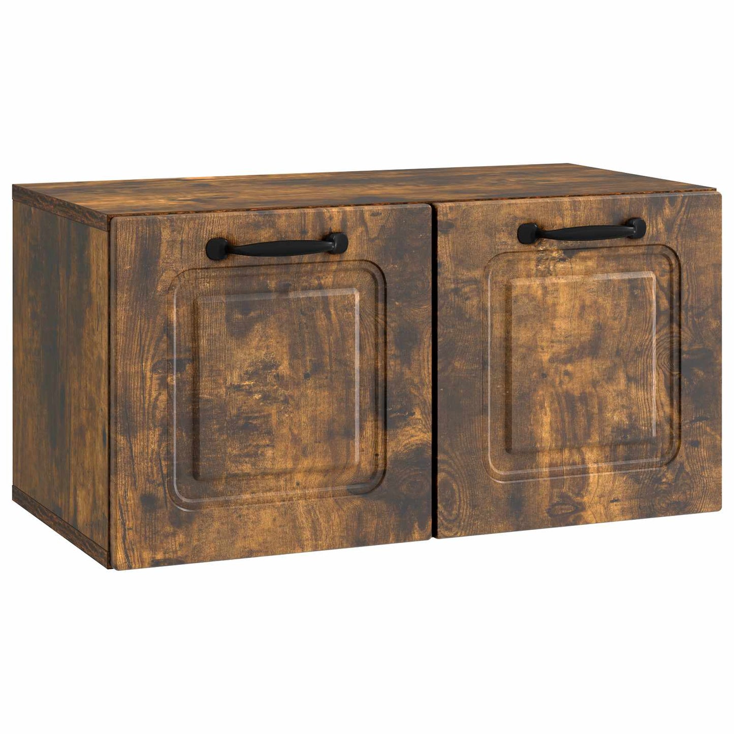 Væghængt TV-skab Røget eg 59,5 x 31 x 30 cm Konstrueret træ