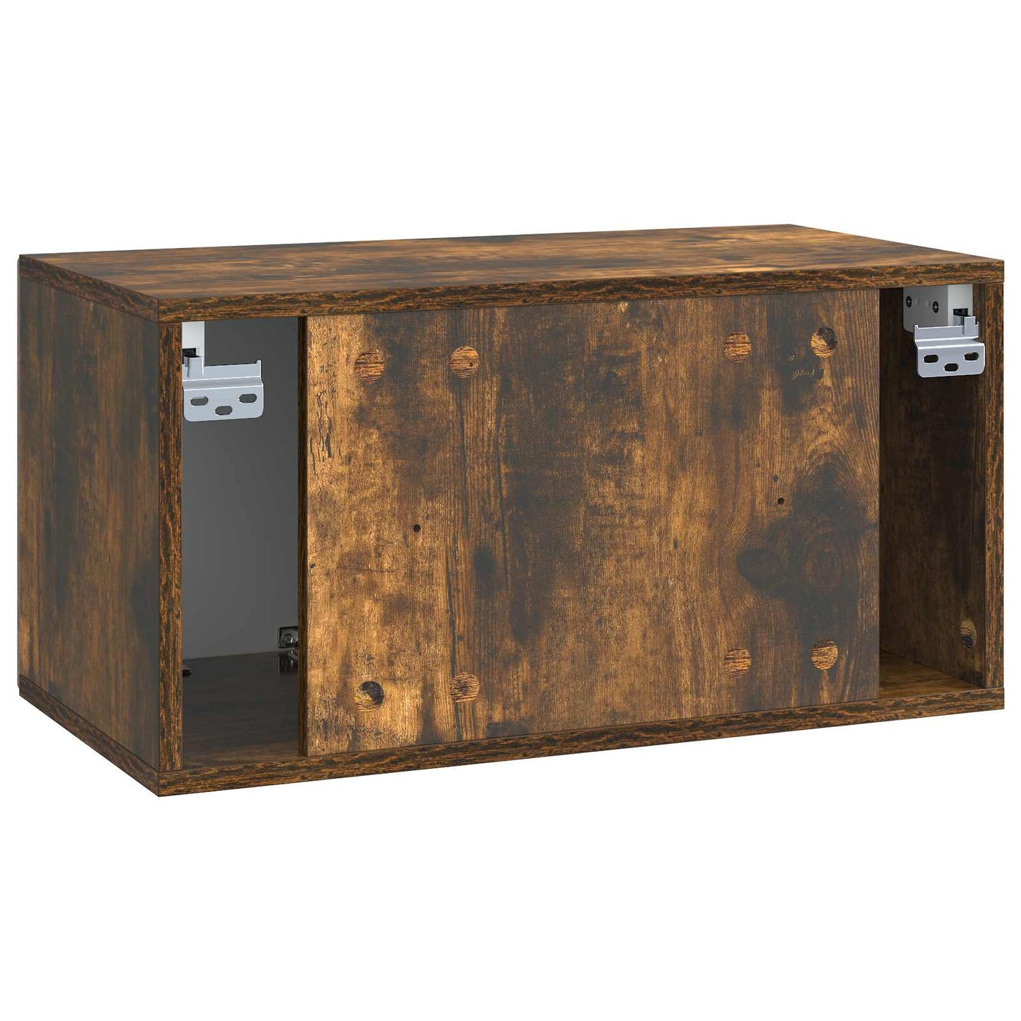 Væghængt TV-skab Røget eg 59,5 x 31 x 30 cm Konstrueret træ