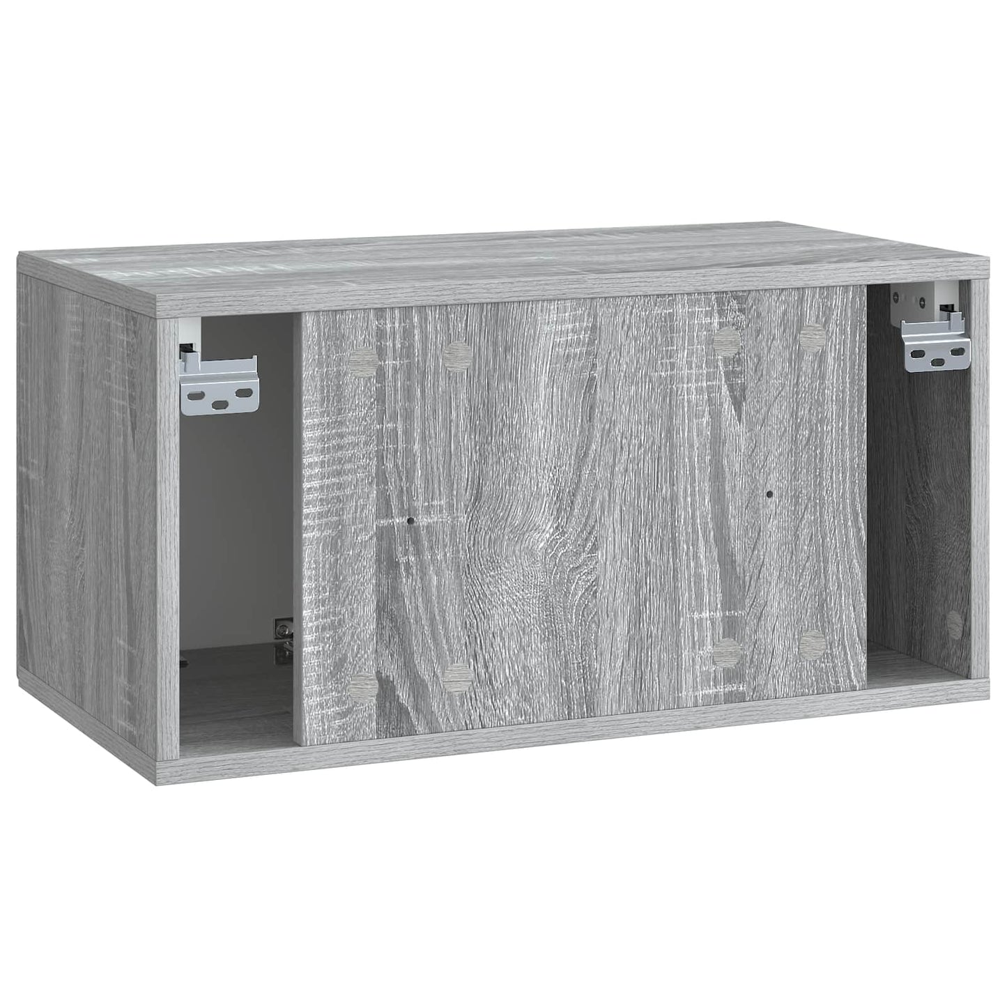 Væghængt TV-skab Vægmonteret Grå sonoma-eg 59,5 x 31 x 30 cm