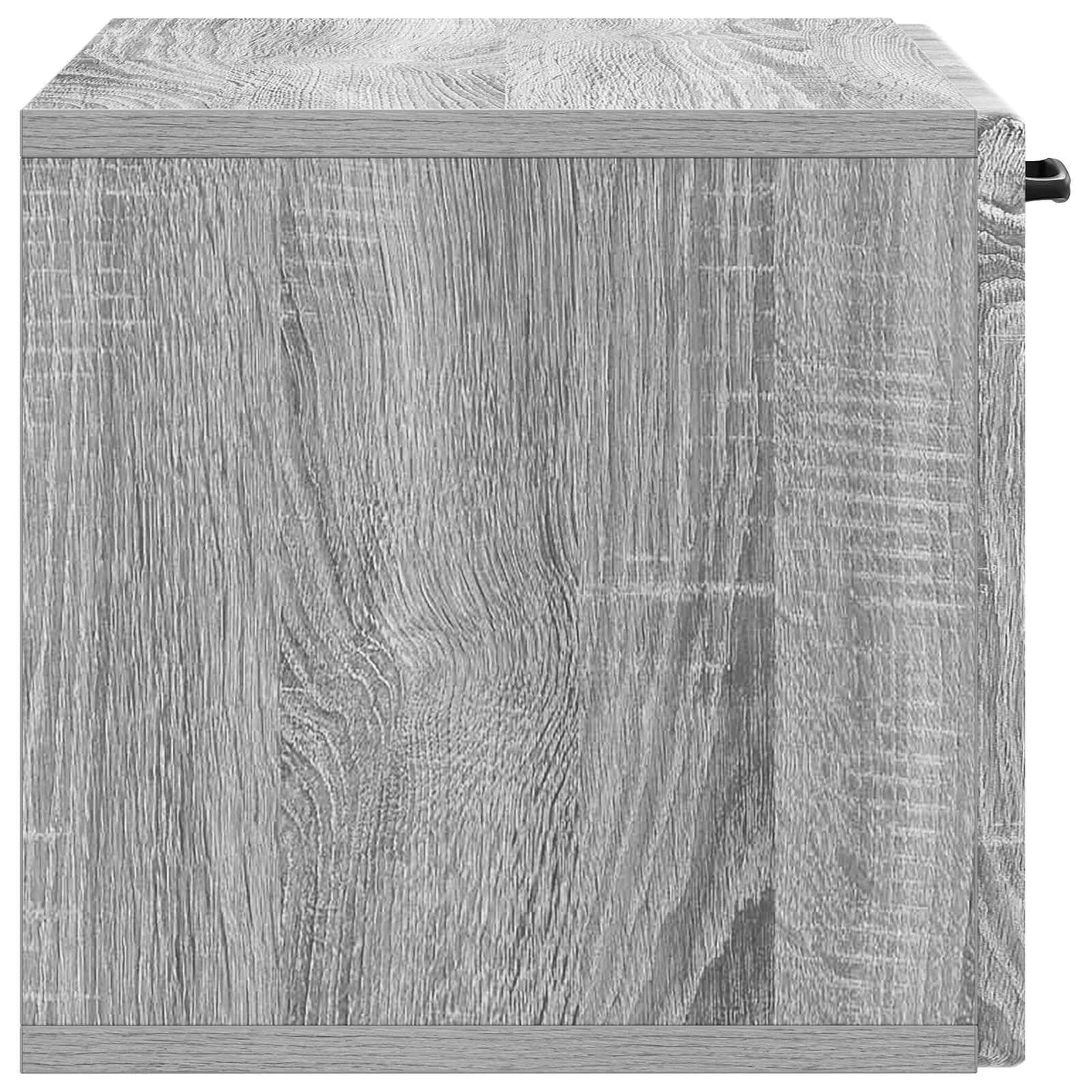 Væghængt TV-skab Vægmonteret Grå sonoma-eg 59,5 x 31 x 30 cm