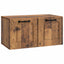Væghængt TV-skab Gammelt træ 59,5 x 31 x 30 cm Konstrueret træ