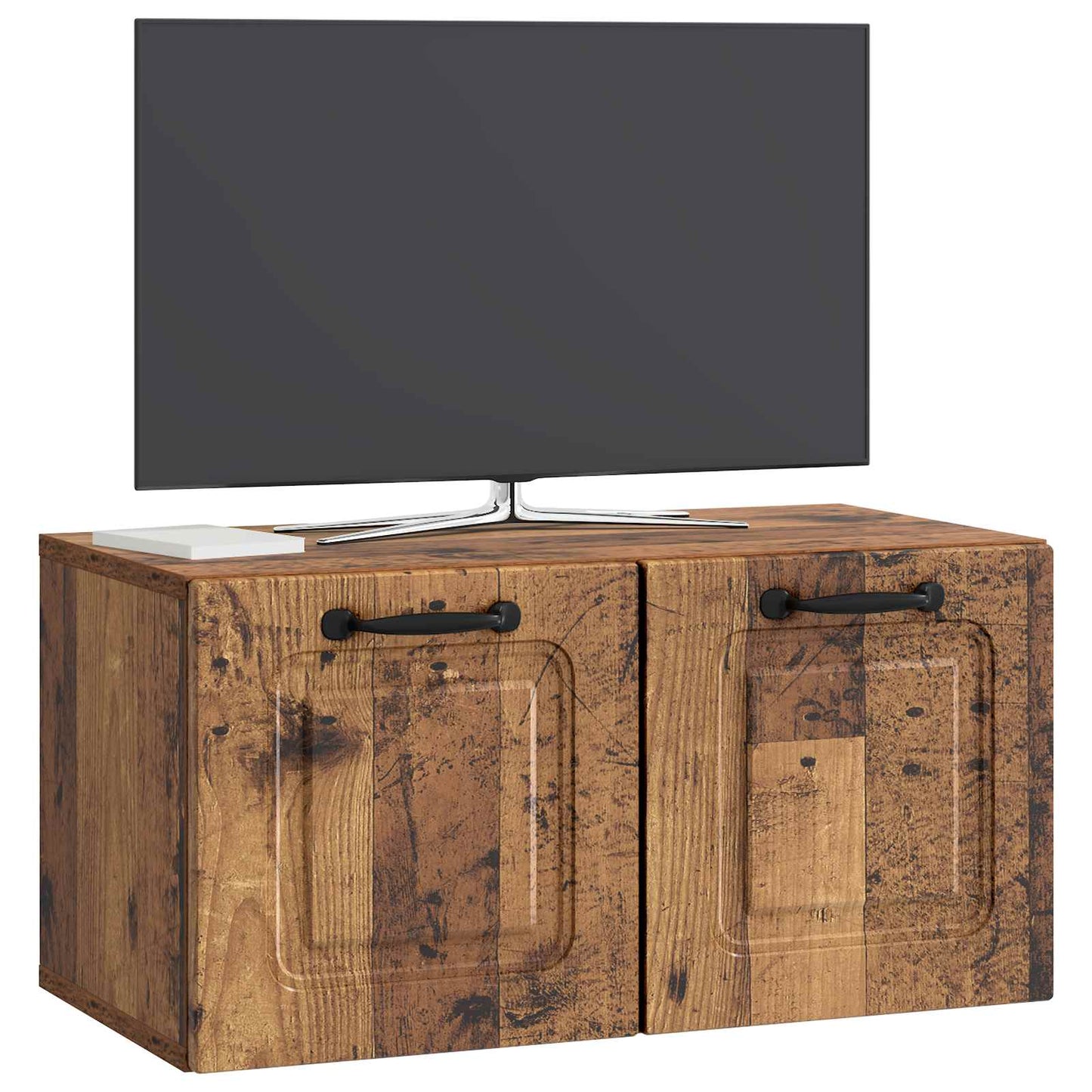 Væghængt TV-skab Gammelt træ 59,5 x 31 x 30 cm Konstrueret træ