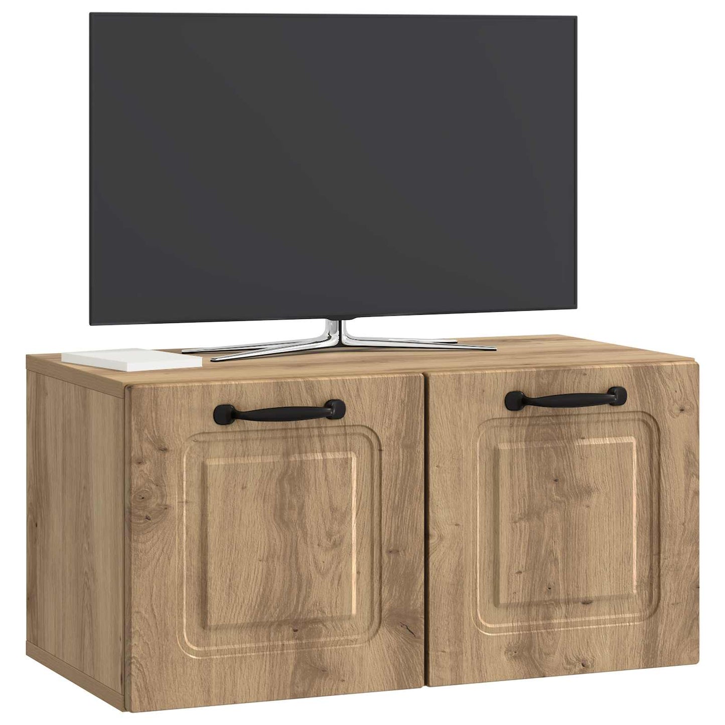 Væghængt TV-skab 59,5 x 31 x 30 cm Artisan-eg Konstrueret træ