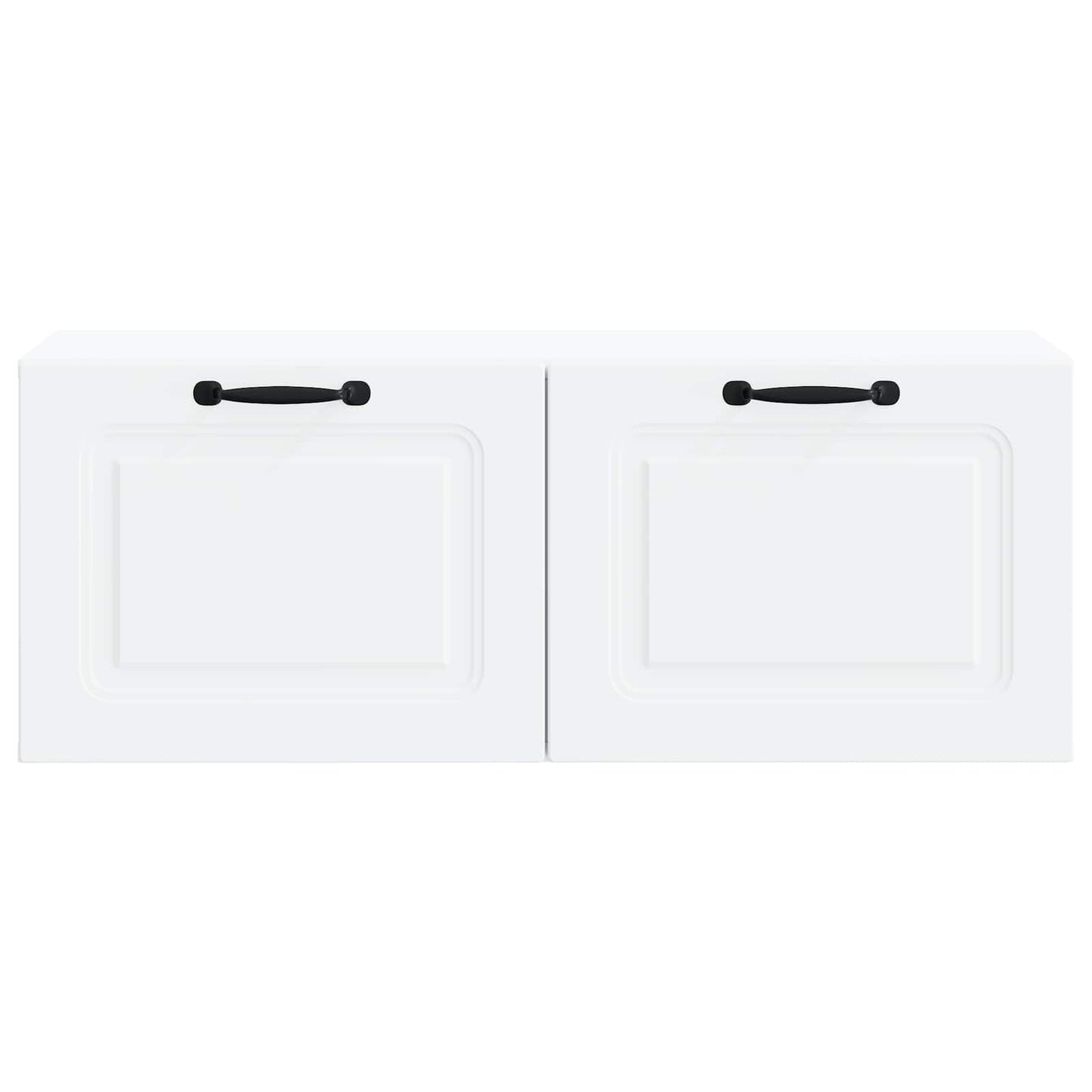Væghængt TV-skab Hvid 78,5 x 31 x 30 cm Konstrueret træ