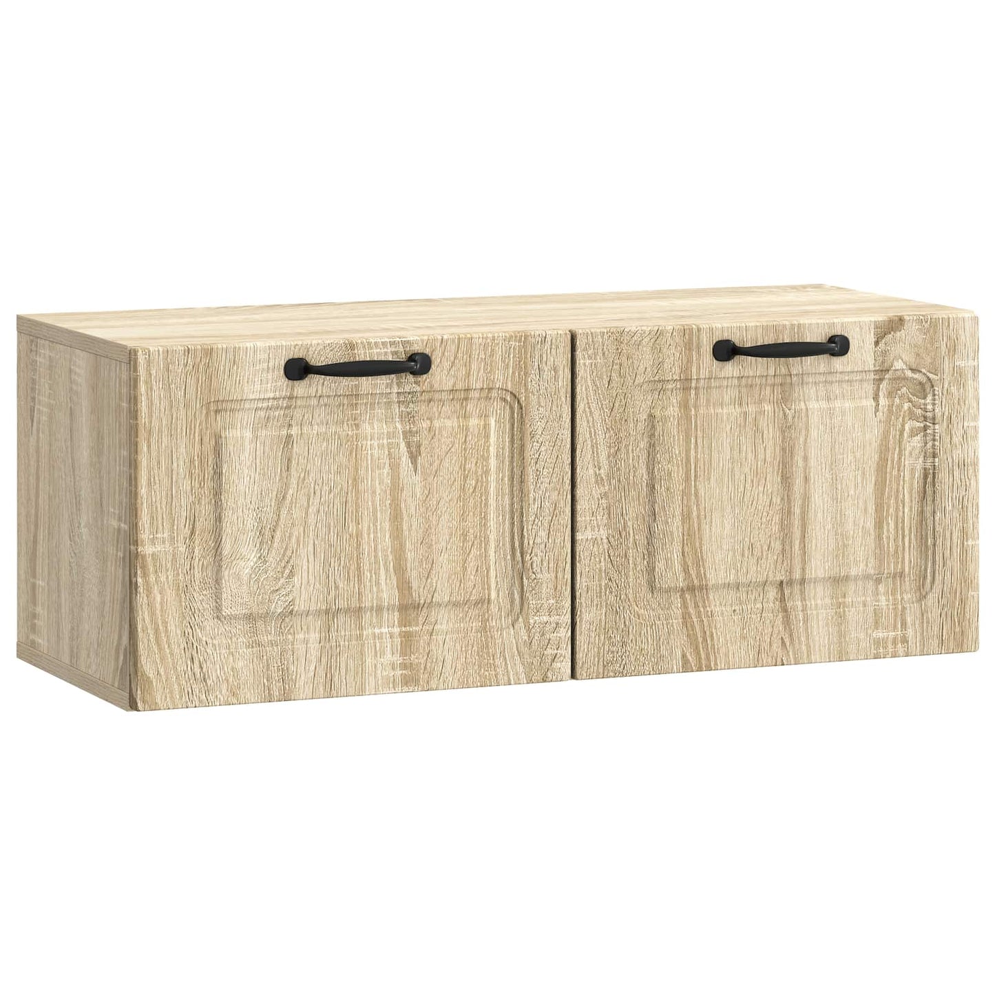 Væghængt TV-skab Sonoma-eg 78,5 x 31 x 30 cm Konstrueret træ