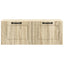 Væghængt TV-skab Sonoma-eg 78,5 x 31 x 30 cm Konstrueret træ
